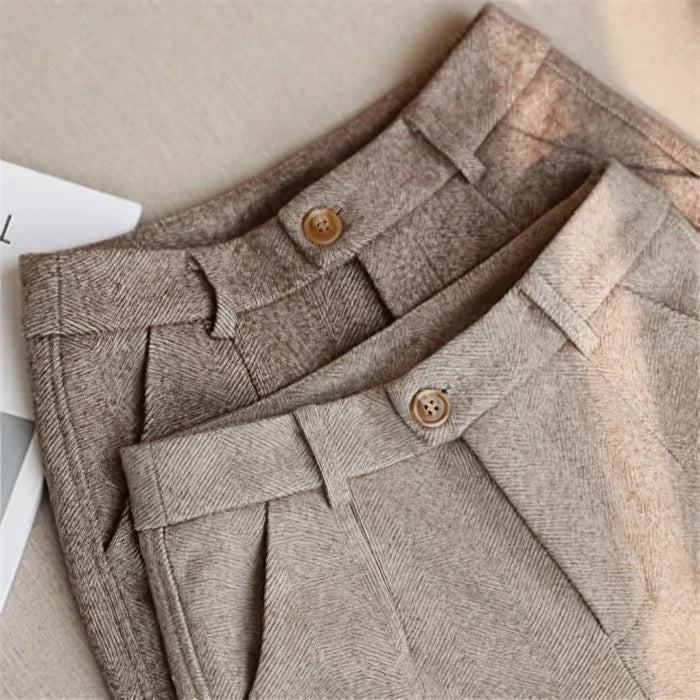 Lorenzo™ - Pantaloni eleganti in lana di alta qualità