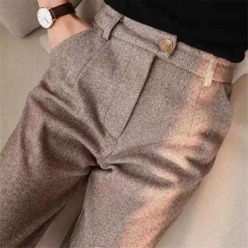 Lorenzo™ - Pantaloni eleganti in lana di alta qualità