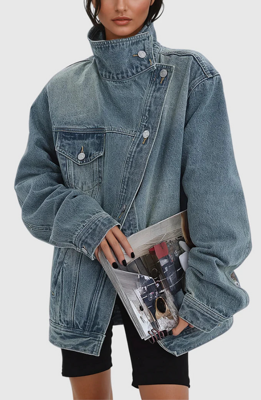 Luciana™ | Giacca denim creativa