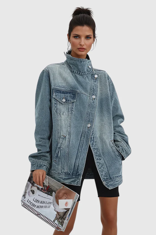 Luciana™ | Giacca denim creativa
