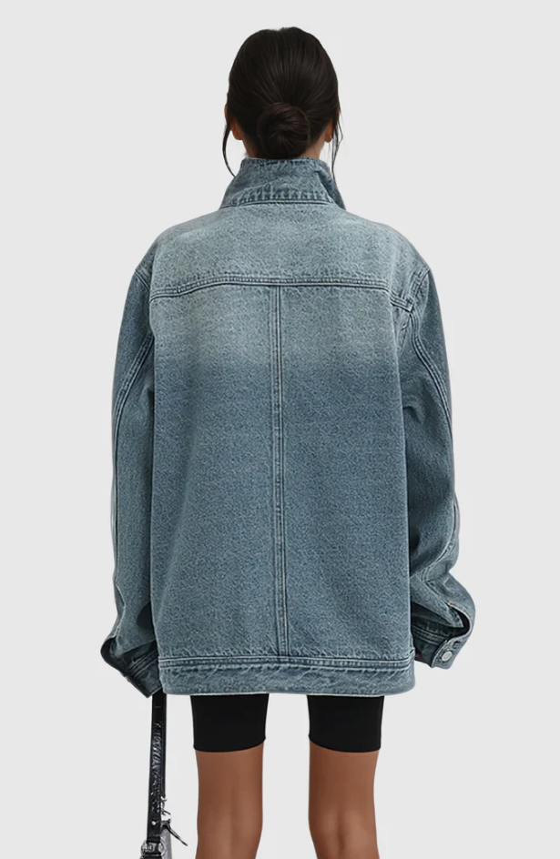 Luciana™ | Giacca denim creativa
