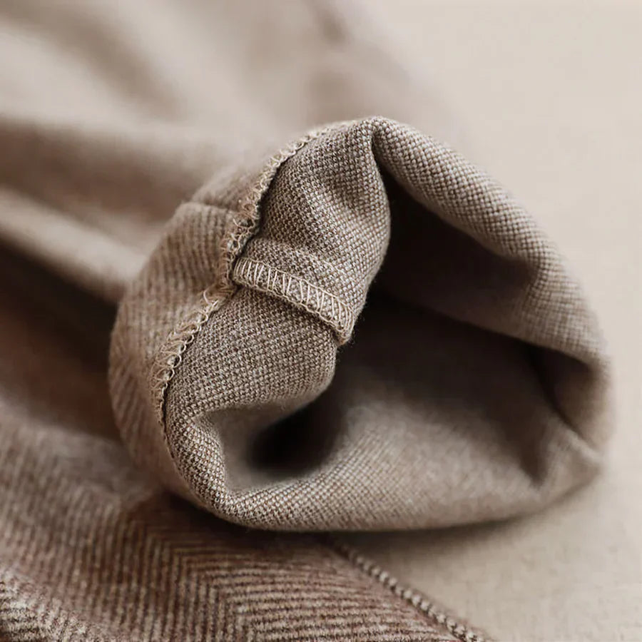 Lorenzo™ - Pantaloni eleganti in lana di alta qualità